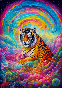 Where Tigers Reign 1000pc Puzzle
