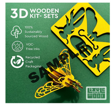 Load image into Gallery viewer, Lion Wood Table Topper Craft Kit
