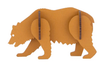 Load image into Gallery viewer, Grizzly Bear Wood Table Topper Craft Kit
