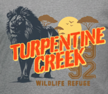Load image into Gallery viewer, Athletic Safari Lion Youth Football Tee
