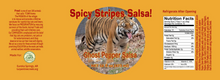 Load image into Gallery viewer, 16oz Spicy Stripes Ghost Pepper Salsa
