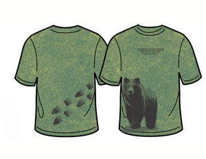 Bear Tracks Adult T-Shirt