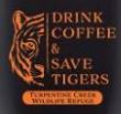 Load image into Gallery viewer, Drink Coffee &amp; Save Tigers Mug
