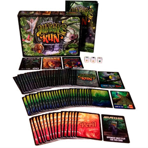 Amazing Jungle Run Card & Dice Game