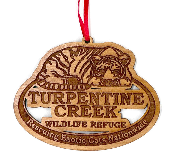 Wooden Laser-Cut Logo Ornament