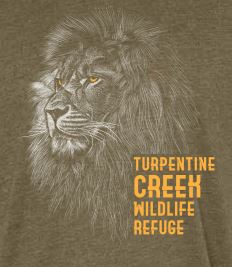 Majestic Lion Adult T-Shirt