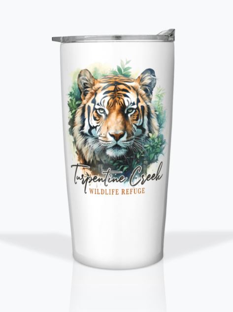 Masterpiece Orange Tiger Stainless Steel Tumbler
