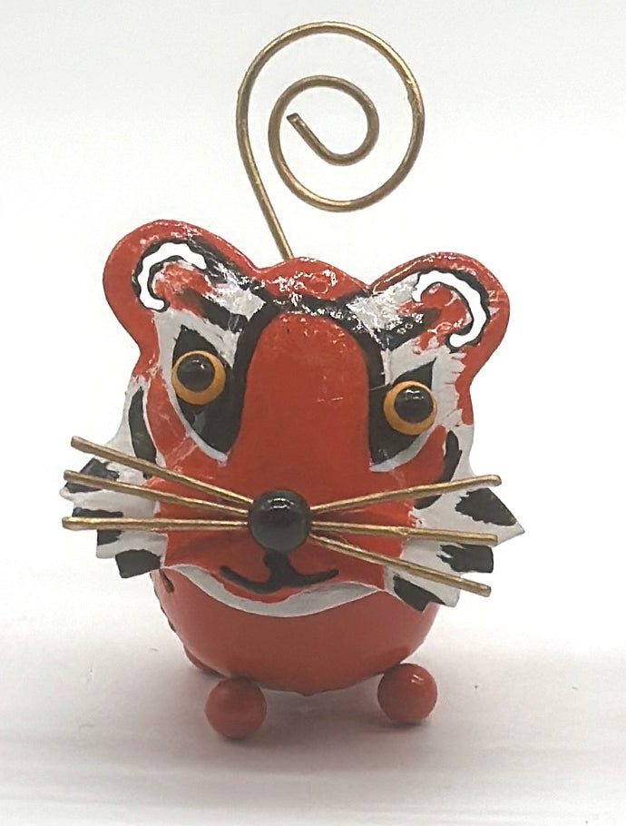 Small Metal Tiger Figure