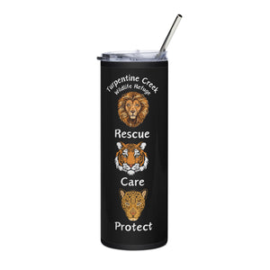 Rescue, Care and Protect Stainless Steel Tumbler Design #3