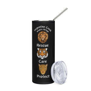 Rescue, Care and Protect Stainless Steel Tumbler Design #3