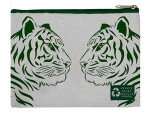 2 Tiger Organic Cosmetic Pouch