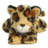 8” Laying Jaguar Plush