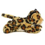 8” Laying Jaguar Plush