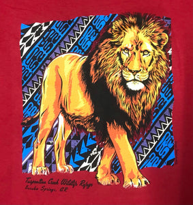 Patterned Lion Youth T-shirt