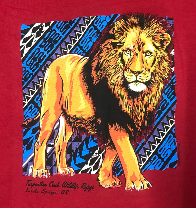 Patterned Lion Youth T-shirt