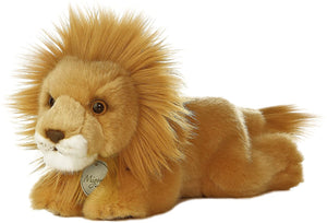 8” Laying Lion Plush