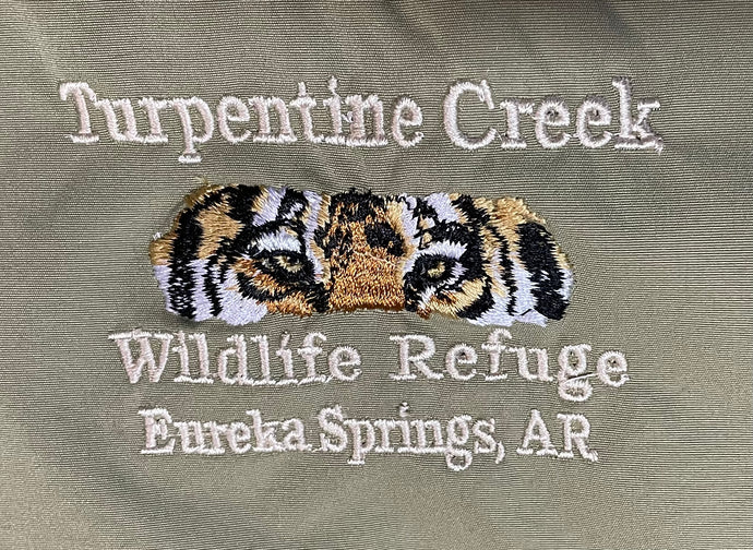 Reversible Adult Jacket with Tiger Eye Embroidery