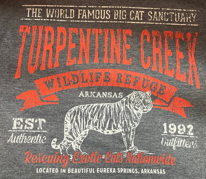 Arched Banner Tiger T-Shirt