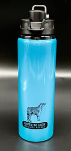 Aluminum Tiger Sketch Water Bottle
