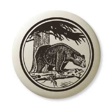 Load image into Gallery viewer, Porcelain Full Body Black Bear Pendant
