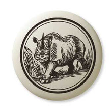 Load image into Gallery viewer, Porcelain Rhino Pendant
