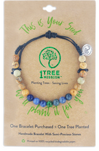 Load image into Gallery viewer, 1 Tree Mission Blue Spruce Bracelet
