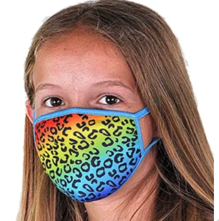 Sale! Kids Rainbow Spotted Face Mask