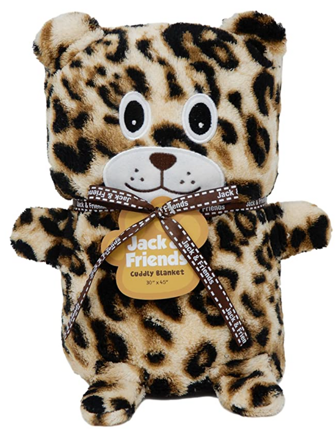 Cuddly Kids Cheetah Blanket