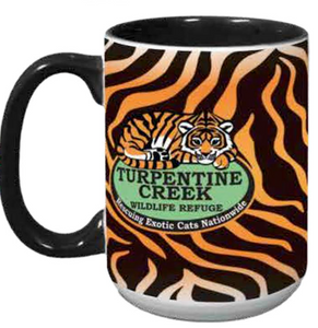 Tiger Stripe Logo Mug