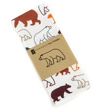 Load image into Gallery viewer, Cotton Multi Bear Kitchen Towel
