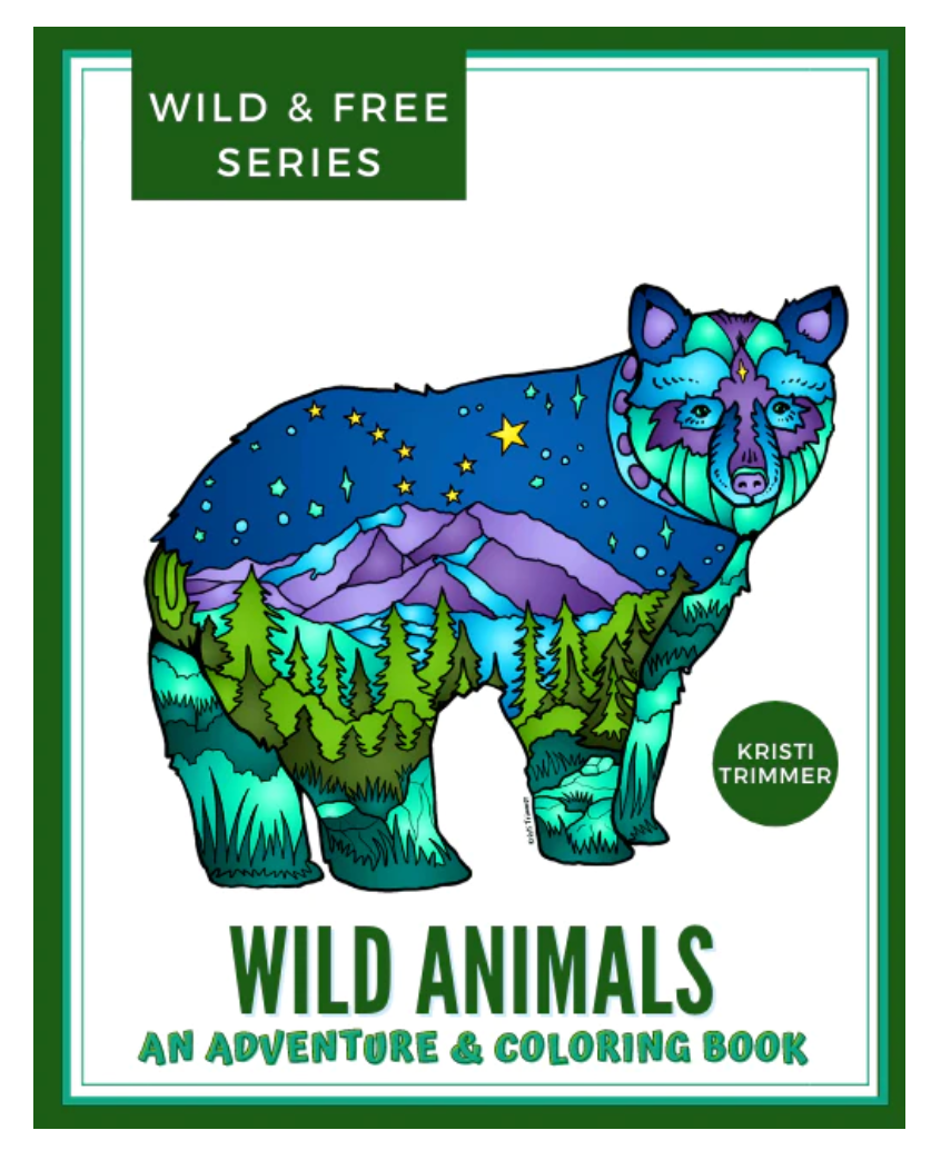 Wild Animal Coloring Book – Turpentine Creek Wildlife Refuge