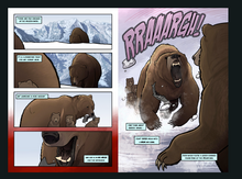 Load image into Gallery viewer, Bears Hard Cover Graphic Novel
