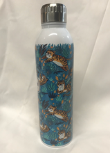 Load image into Gallery viewer, Tigers Having Fun Water Bottle
