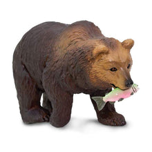 Load image into Gallery viewer, Grizzly Bear with Fish Figure
