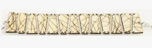 Load image into Gallery viewer, Modern Line Design Sustainable Wood Bracelet
