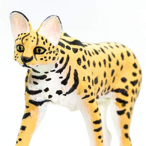 African Serval Toy Figure