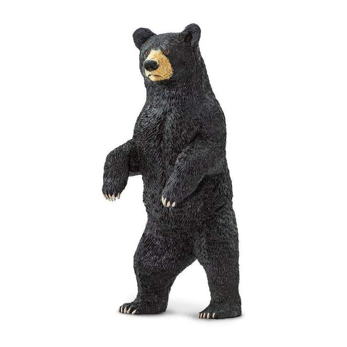 Standing Black Bear Figure